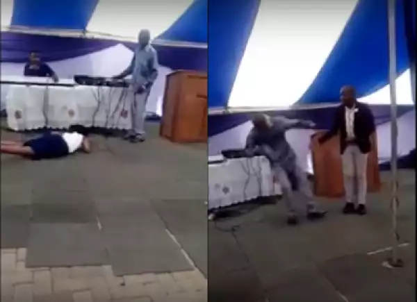 Another SA pastor commands church members to touch live wires and get drunk through anointed water